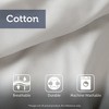 5Pcs coverlet Set Kids Cloud Print Reversible Quilt for All Seasons, Pre-Washed Cotton with Decorative Pillows - 3 of 4