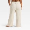 Women's Fleece Wide Leg Sweatpants - Auden™ - 2 of 3