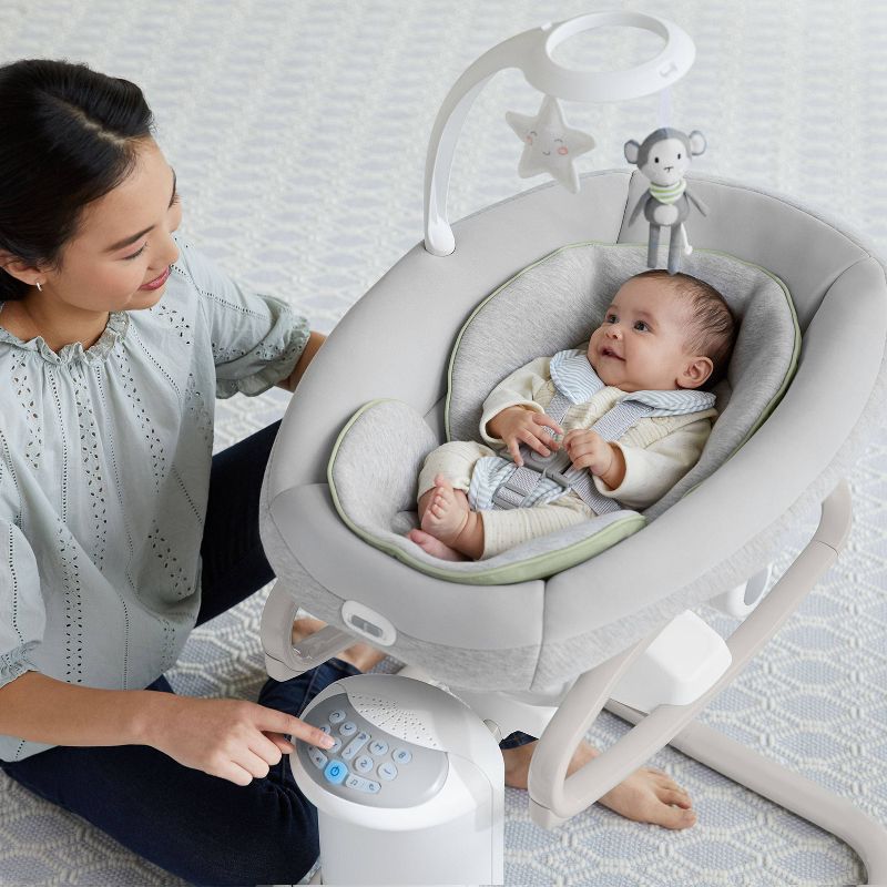 Graco Soothe My Way Baby Swing with Removable Rocker, 3 of 9