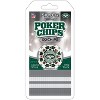 MasterPieces Casino Style 20 Piece 11.5 Gram Poker Chip Set NFL New York Jets Silver Edition - 2 of 3
