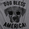 Dog Shirt Dog Bless America Shirt Funny 4th of July Patriotic Clothes for Puppy - Crazy Dog Dog Shirt - 2 of 4