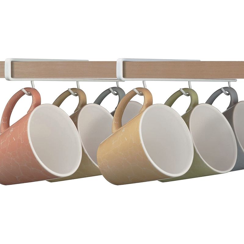 Better Houseware Undershelf Cup/Mug Hooks, Set of 2, 3 of 6