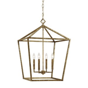 Millennium Lighting 4 - Light Pendant in  Vintage Gold - 1 of 2
