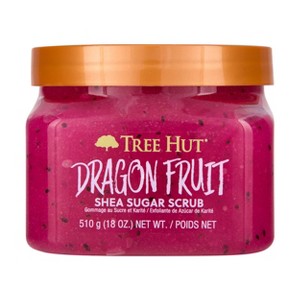 Tree Hut Dragon Fruit Shea Sugar Body Scrub - 18oz - 1 of 4