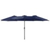 Sonkuki 15x9ft Double-Sided Patio Umbrella Aluminum with Large Canopy - 2 of 4