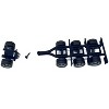 Lowboy Tri-Axle Booster with Integrated Rear Axle and Fenders (2 Sets) 1/87 (HO) Plastic Model by Promotex - 2 of 4