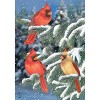 Briarwood Lane Winter Cardinal Trio Garden Flag Seasonal Birds Sn - image 3 of 4