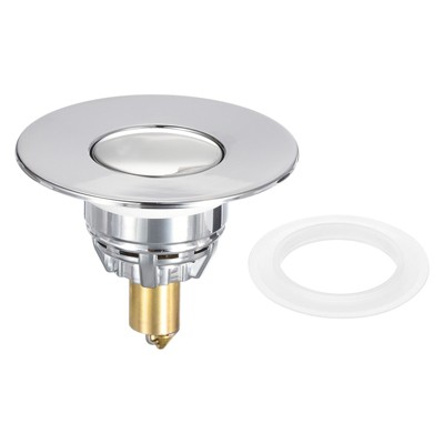Unique Bargains Stainless Steel Anti-Backflow Kitchen with Protective Cover Drain Stoppers