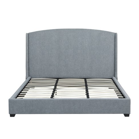 Carolina Living Queen Jaden Upholstered Platform Bed Frame - image 1 of 4