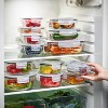 Sorbus 28-Piece Glass Food Storage Containers with Lids - Airtight, Microwave, Fridge, Dishwasher, Oven Safe, BPA-Free, Meal Prep Containers - 2 of 4