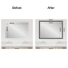 Amanti Art Mirror Makeover Bathroom Mirror Frame Border Kit - Fully Assembled Peel and Stick Frame - Mirror NOT Included - Rustic Plank Narrow Trim - 4 of 4
