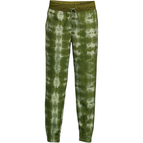 Lands' End Kids Husky Iron Knee Athletic Stretch Woven Jogger Sweatpants -  X Large Husky - Willow Tie Dye : Target