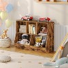 MaseiKar Kids Bookshelf, Bookcase Footboard, Toy Storage Cubby, 35.4" L Children's Toy Shelf, Toy Storage Cabinet, Fit for Children's Room, Playroom - 3 of 4