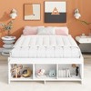 Full Size Platform Bed with 2 Drawers and Storage Case - ModernLuxe - 2 of 4