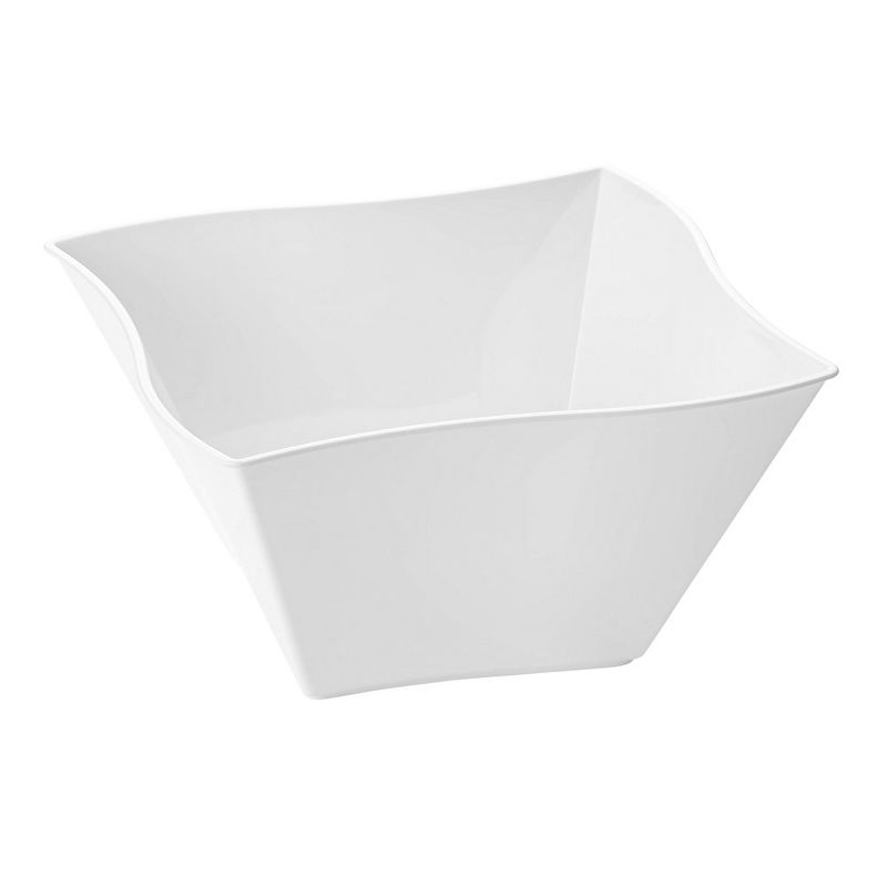 Smarty Had A Party 14 oz. White Wave Plastic Soup Bowls (120 Bowls), 1 of 3