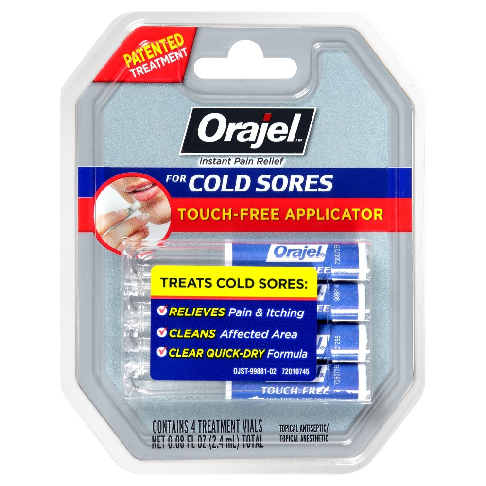 UPC 310310323448 product image for Orajel Single Dose Cold Sore Treatment | upcitemdb.com