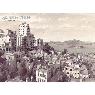 All Over Coffee - by  Paul Madonna (Hardcover)