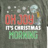 Men's - SpongeBob SquarePants - Oh Joy It's Christmas Morning Squidward Short Sleeve Graphic T-Shirt - 2 of 4