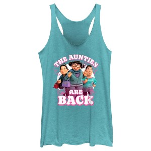 Women's Turning Red The Aunties are Back Racerback Tank Top - 1 of 4