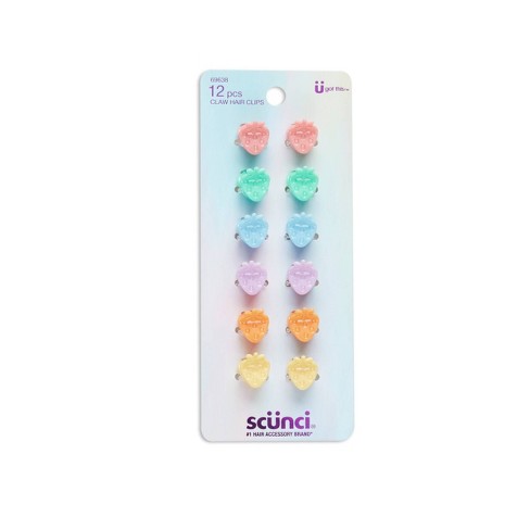 Scunci Basic New Shaped Snap Hair Clips - Neutral - 8ct : Target