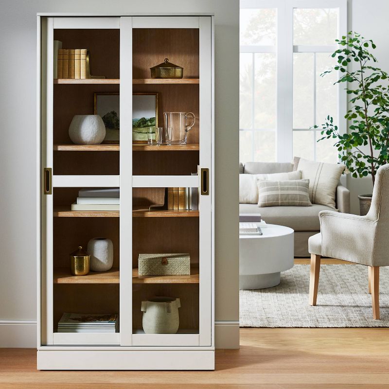 72" Promontory Cabinet with Sliding Doors - Threshold™ designed with Studio McGee, 3 of 17