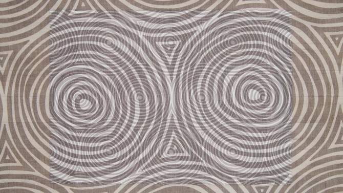 Solway Washable Outdoor Rug Ivory/Brown - Linon, 2 of 10, play video