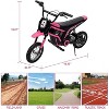 24V Kids Electric Dirt Bike, 350W Motor Ride On Motorcycle for Boys & Girls Ages 8-14, 3 Speed, 13.7 Miles Long Range, Shock Absorption - 2 of 4