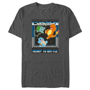 Men's Pokemon Ready To Battle Trio T-Shirt - 1 of 4