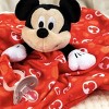 Disney Baby Mickey Mouse Snuggle Stuffed Animal 13.18 X 13.18 Inch Security Blanket Toy - 3 of 4