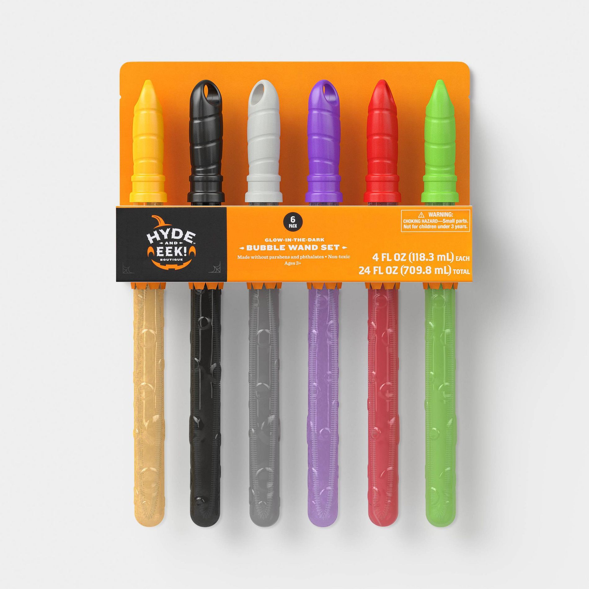Halloween 6pk 4 oz Bubble Wands - Hyde and EEK! Boutique™
