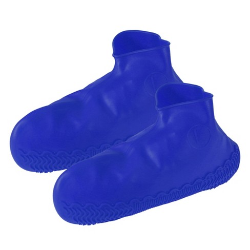 Unique Bargains Unisex Silicone Shoes Covers Rain Boots Reusable Rain Shoe  Covers Non-slip 1 Pair : Target