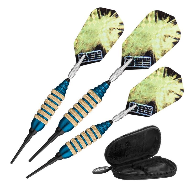 Viper Spinning Bee 16 Grams Soft Tip Darts - Blue, 1 of 10