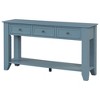 NicBex Modern Narrow Console Table with Storage,Entryway Table with 3 Drawers & Bottom Shelf,Sideboard Foyer Table for Hallway,Living Room - 3 of 4