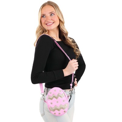HalloweenCostumes.com  Women  Easter Egg Costume Purse, Pink/Orange