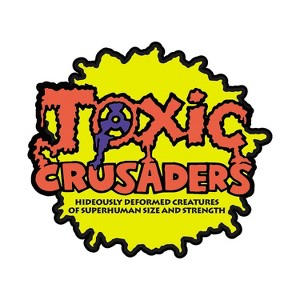 Trick or Treat Studios Adult The Toxic Crusader Full-Color Logo Enamel Painted Lapel Pin - Green - 1 of 1