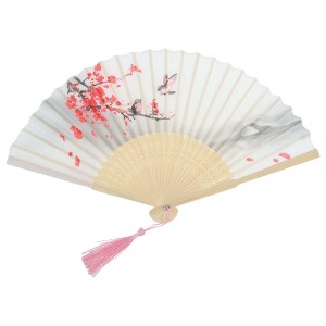 Unique Bargains Ancient Style Folding Fan 1 Pc - 1 of 4