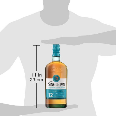 Singleton of Glendullan 12yr Single Malt Scotch Whisky - 750ml Bottle