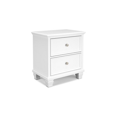 Signature Design by Ashley Casual Fortman 2 Drawer Nightstand, White