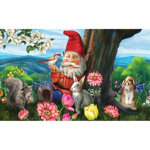 Briarwood Lane Doormat 30x18 Indoor Outdoor Garden Gnome Spring For Spring Doormat - 1 of 4