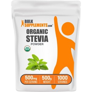 BulkSupplements Organic Stevia Leaf Powder - 1 of 4