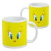Looney Tunes Tweety Face Ceramic Coffee Mug  Novelty Gift Mugs for Coffee  Tea and Hot Drinks  11oz  White - 2 of 4