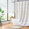 PAGED Waffle Woven Shower Curtain with 3M Scotchgard Water Repellent Treatment,Modern Shower Curtains for Bathroom - 2 of 4