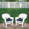 HomeStock Rocker Classic Comfort Chair With Cushion - Set Of 2 - 4 of 4