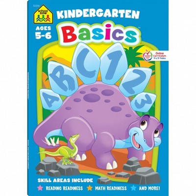 School Zone Kindergarten  Basics Workbook for Ages 5-6, 63 Pages by Joan Hoffman (Paperback)