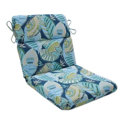 Outdoor Indoor Rounded Chair Pad Mainstay Pacific Blue Pillow Perfect Target