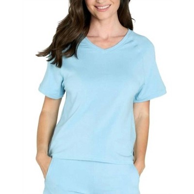 Women's BRENDA RELAXED SHORT SLEEVE RAGLAN TEE - B Up