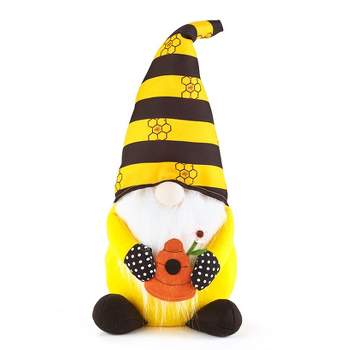 The Lakeside Collection Lighted Garden Friend Gnomes - Bumble Bee