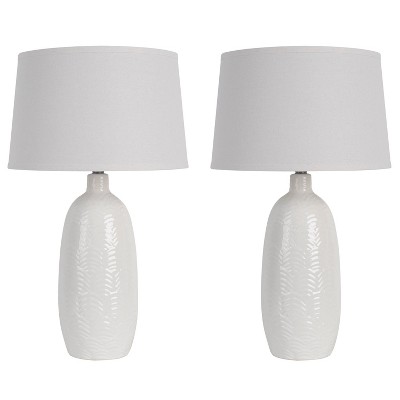 target table lamps white