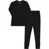 Studio 3 Kids' Thermal Long John Set for Boys - 4 Piece Underwear Long-Sleeve Shirt and Bottom - Cold Weather Base Layer Set - 2 of 4