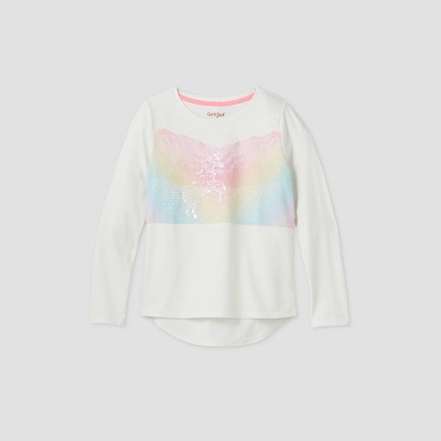 unicorn sequin flip shirt